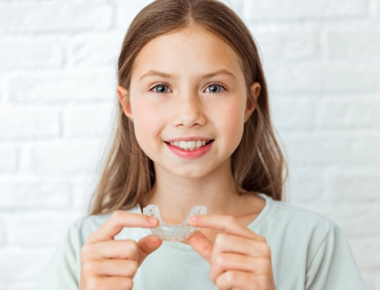 Sports mouth guard in falcon dental group